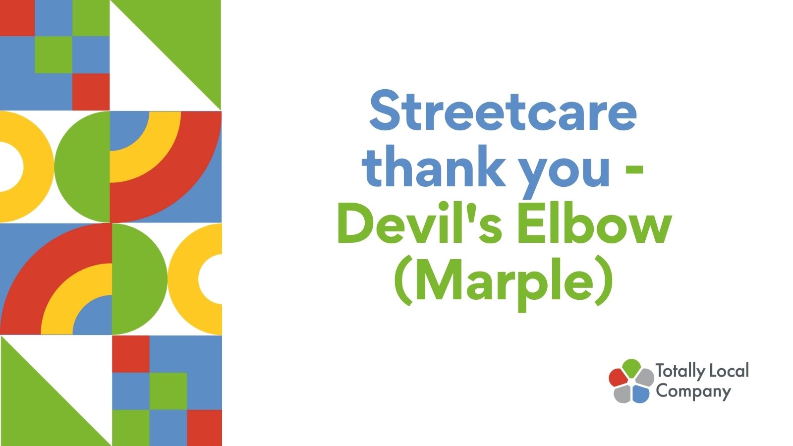 Streetcare thank you – Marple