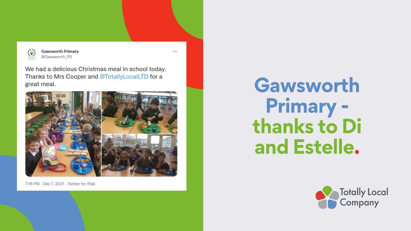 Gawsworth Primary – Catering thank you