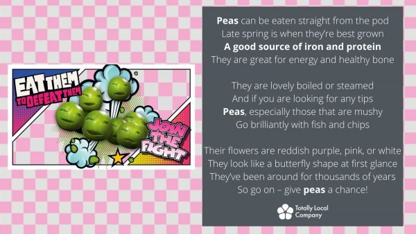 Eat Them To Defeat Them – Peas!